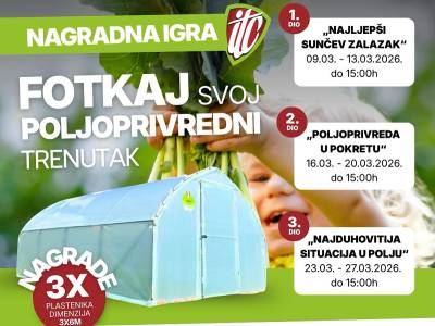 PRAVILA nagradne igre "FOTKAJ SVOJ POLJOPRIVREDNI TRENUTAK"