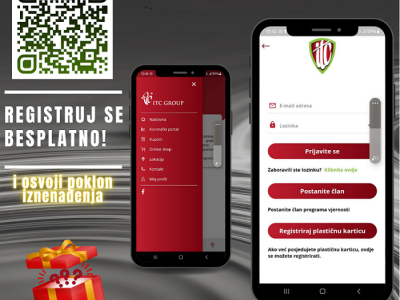 "ITC" PROGRAM LOJALNOSTI...zato što cijenimo svoje kupce!!